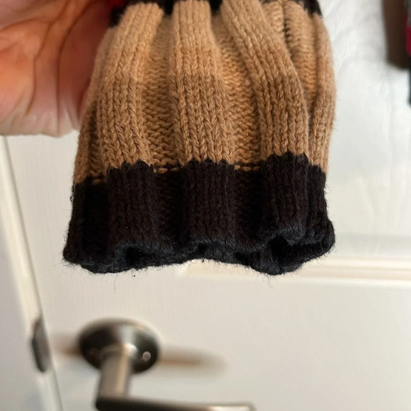 🍁Vtg Christopher & Banks sweater women’s S striped multicolour ribbed - Picture 5 of 8